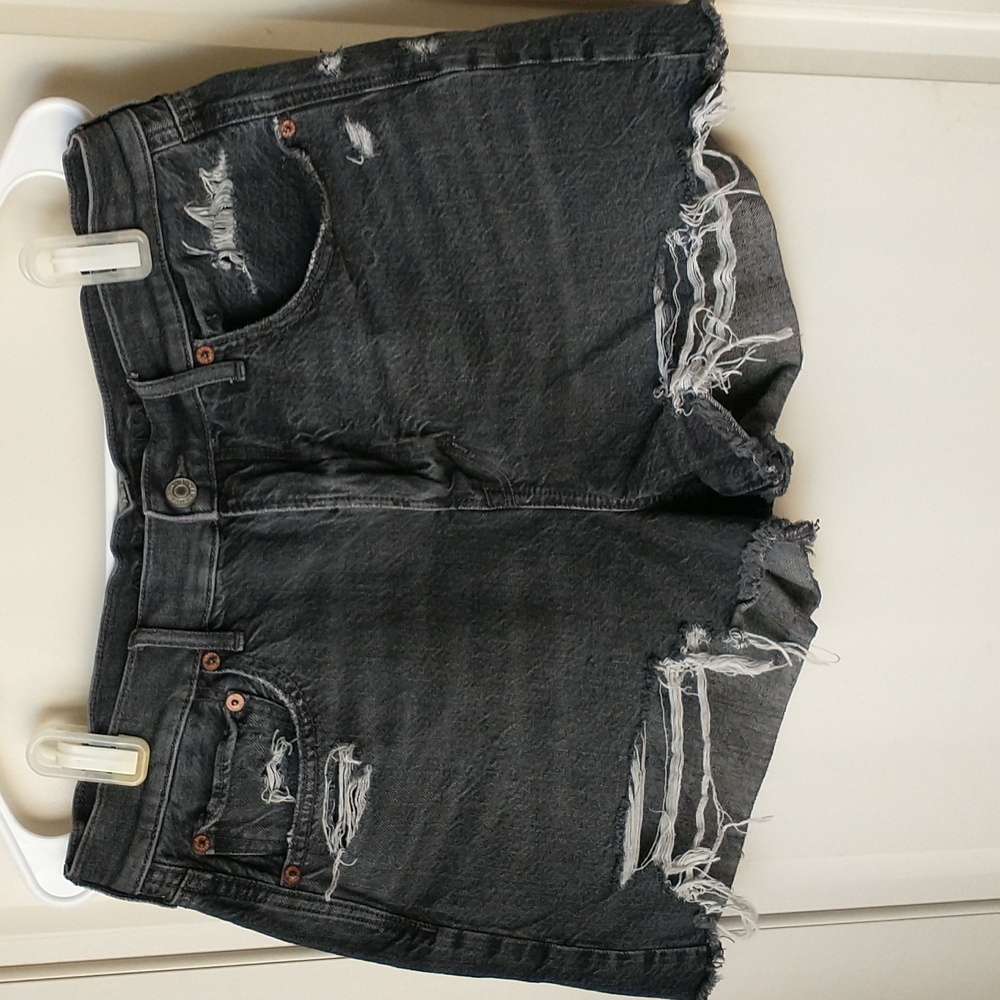 American Eagle Comfort Stretch Waistband Highest Rise 90's Boyfriend Sho…